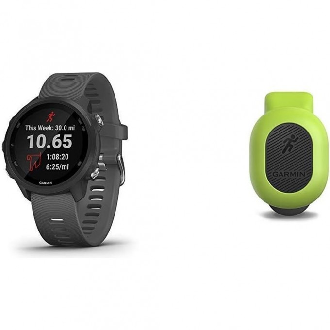 Часы GARMIN FORERUNNER® 245 Music черный с черным ремешком 010-02120-30 Часы GARMIN FORERUNNER® 245 Music черный с черным ремешком 010-02120-30