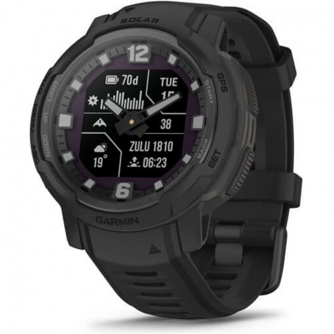 Часы GARMIN INSTINCT CROSSOVER SOLAR - TACTICAL EDITION BLACK 11348 Часы GARMIN INSTINCT CROSSOVER SOLAR - TACTICAL EDITION BLACK 11348