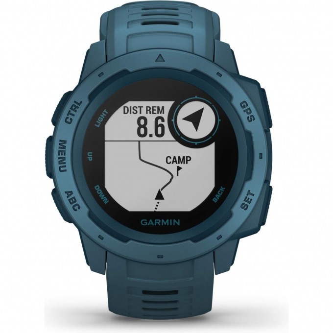 Часы GARMIN INSTINCT LAKESIDE BLUE 010-02064-04 Часы GARMIN INSTINCT LAKESIDE BLUE 010-02064-04
