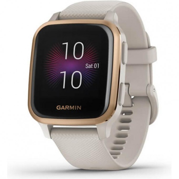 Часы GARMIN VENU SQ – MUSIC EDITION ROSE GOLD ALUMINUM BEZEL WITH LIGHT SAND CASE AND SILICONE BAND 010-02426-11 Часы GARMIN VENU SQ – MUSIC EDITION ROSE GOLD ALUMINUM BEZEL WITH LIGHT SAND CASE AND SILICONE BAND 010-02426-11