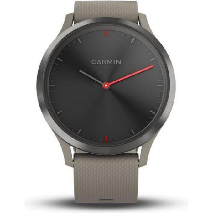 Часы GARMIN VIVOMOVE HR черные с песочным ремешком 010-01850-03 Часы GARMIN VIVOMOVE HR черные с песочным ремешком 010-01850-03