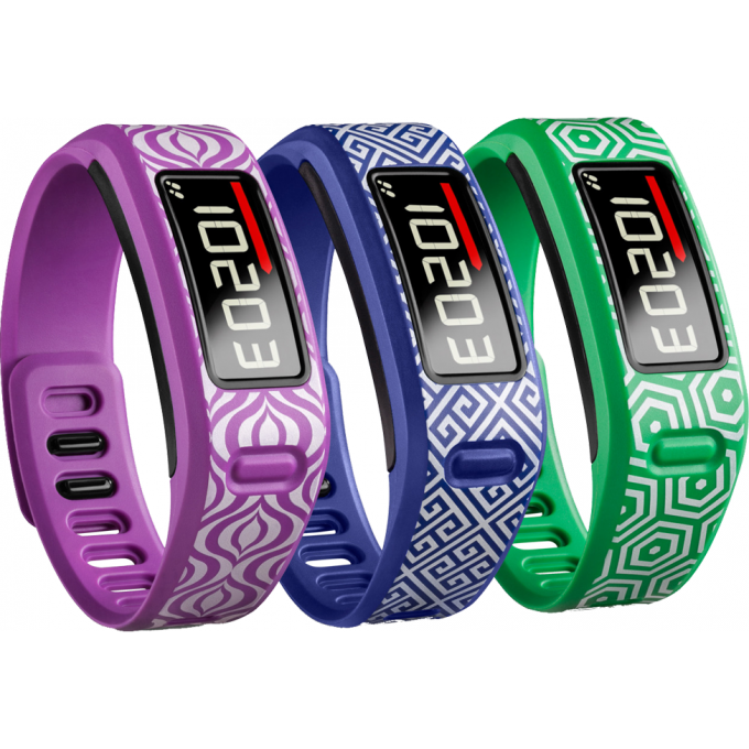Ремешки сменные GARMIN для vivofit (пласт,, S JAdler,Honeycomb/GreekKey/BargelloWaves) 010-12149-27 Ремешки сменные GARMIN для vivofit (пласт,, S JAdler,Honeycomb/GreekKey/BargelloWaves) 010-12149-27