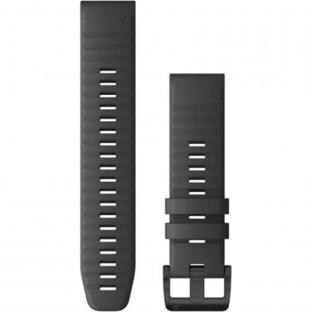 Ремешок GARMIN QUICKFIT BAND 22MM SLATE GRAY SILICONE WITH BLACK HARDWARE