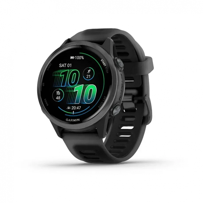 Смарт-часы GARMIN FORERUNNER 570 (42 мм) грифельно-серый алюминий/черный 010-02970-00 Смарт-часы GARMIN FORERUNNER 570 (42 мм) грифельно-серый алюминий/черный 010-02970-00
